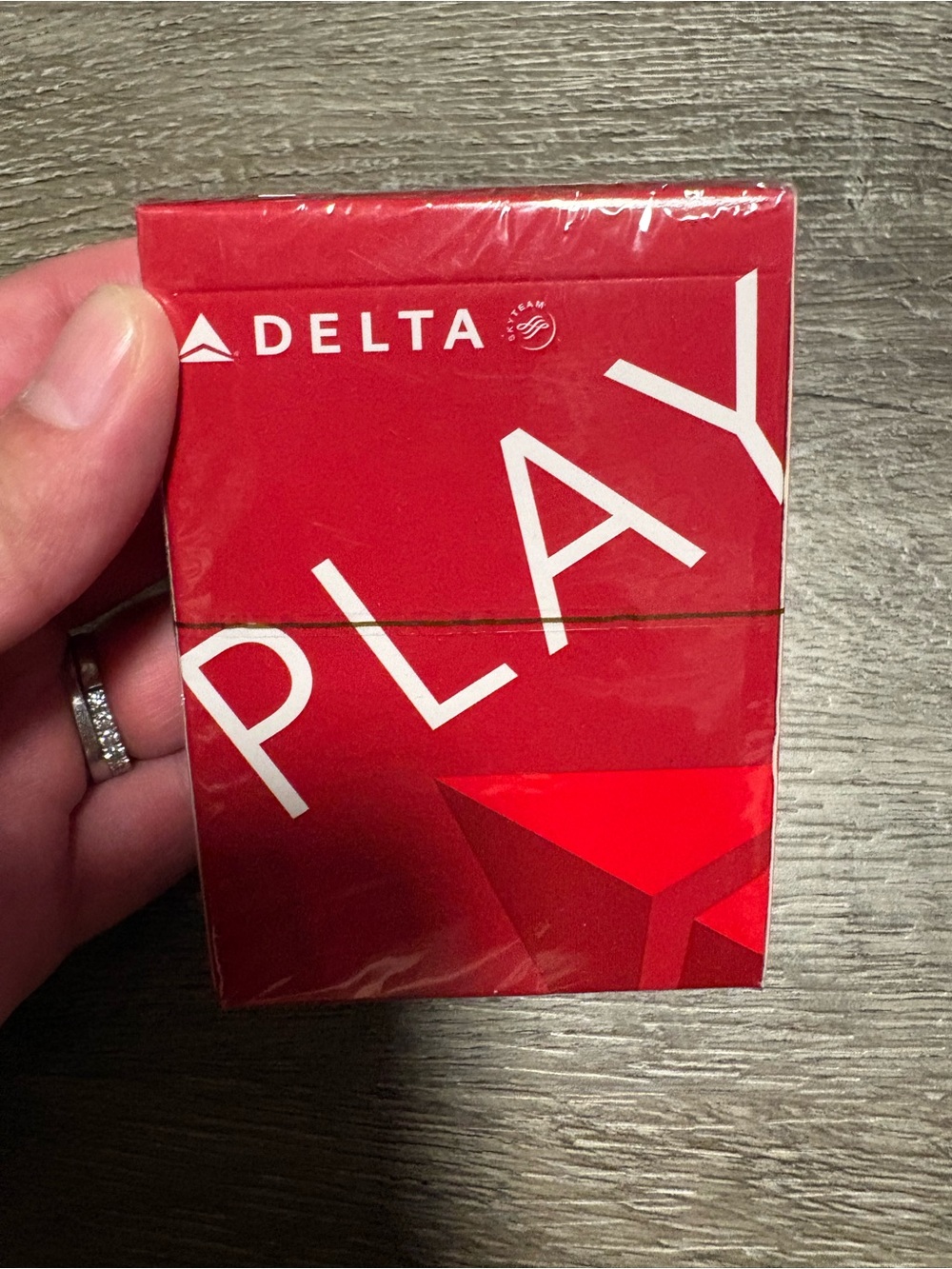 Delta Red PLAY Graphic Playing Cards
